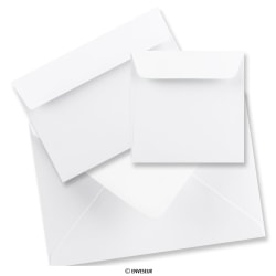 Pure White Wedding envelopes