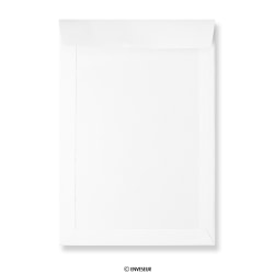 envelope branco com cartolina ao dorso