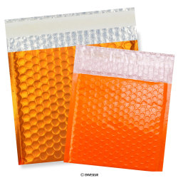 165 x 165 mm Envelopes de laranja