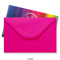 62 x 94 mm Ružové miniatúrne obálky