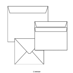 Neliömäiset Commercial kuoret