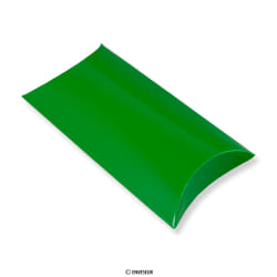 113x81 mm Caixa almofada verde