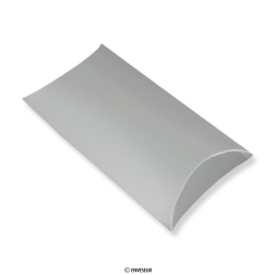 113x81 mm Caixa almofada prata