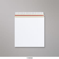 260x260 mm Envelope Branco em Cart&atilde;o