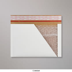 139x216 mm Envelope Branco de Cart&atilde;o com bolhas