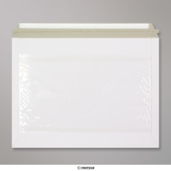 266x353 mm Koerier onbedrukte envelop met opgestapelde kreukels en document portemonnee