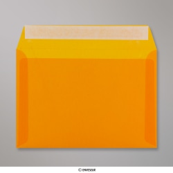 162x229 mm (C5) Oranje semi-transparante envelop