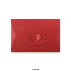 Cardinal Red Butterfly Envelopes