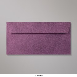110x220 mm (DL) Amarantovo-červená Štruktúrovaná Obálka