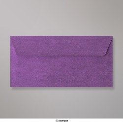 110x220 mm (DL) envelope com textura - violeta