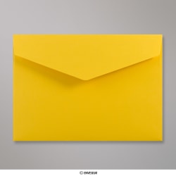 162x229 mm (C5) Tmavožltá obálka so šípovou samolepiacou klopou