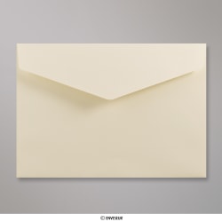 162x229 mm (C5) envelope com aba em pico - marfim