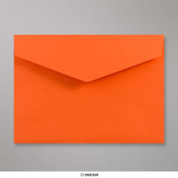 162x229 mm (C5) Oranžová obálka so šípovou samolepiacou klopou