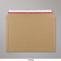 194x292 mm Kapacitná obálka na knihy z vlnitej lepenky typu F