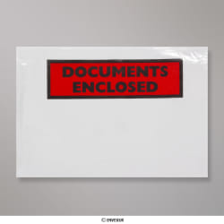 81x113 mm (C7) Clear Documents Enclosed Wallet - Printed