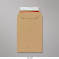 185x125 mm Manilla Rigid Mailer / Postal Bag F Flute