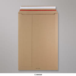 500x340 mm Manilla Rigid Mailer / F Flute