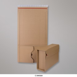 A5 217x155 mm Size Strong Book Wrap Postal Cardboard Mailing E-Flute Boxes