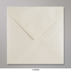 155x155 mm envelope cor ostra brilhante