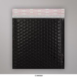 165x140 mm Bolsa com Bolhas Metálica - Preto