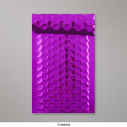 165x85 mm Bolsa com Bolhas Met&aacute;lica - Violeta