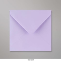 130x130 mm envelope lilás
