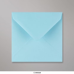 130x130 mm Lichtblauw Envelop