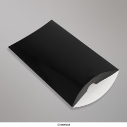229x162+35 mm (C5) Čierna škatuľka v tvare vankúša