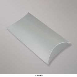 229x162+35 mm (C5) Strieborná škatuľka v tvare vankúša