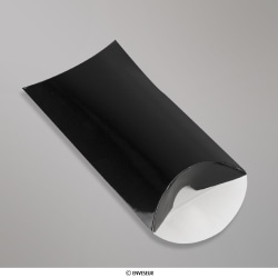 113x81+35 (C7) Čierna škatuľka v tvare vankúša