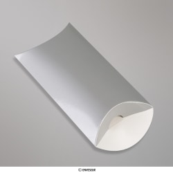 113x81+35 mm (C7) Strieborná škatuľka v tvare vankúša