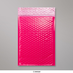 250x180 mm Roze Poly Glans Bubbel Tasje