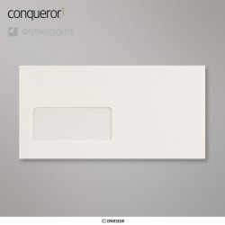 110x220 mm (DL) Oyster Conqueror Wove Envelope