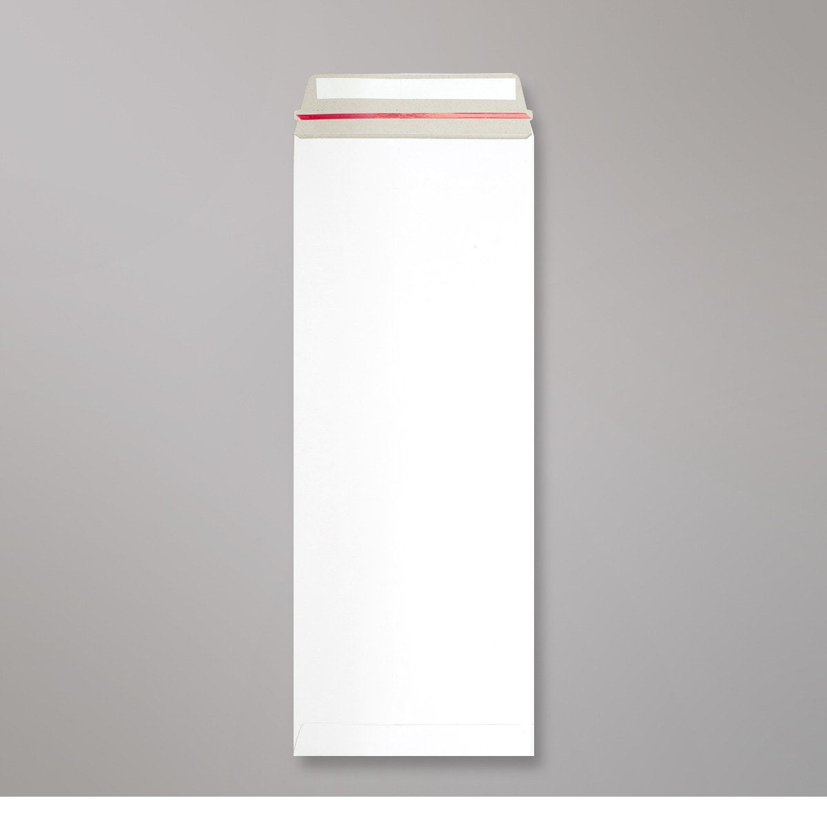 Enveloppe blanche tout en carton 440x170 mm