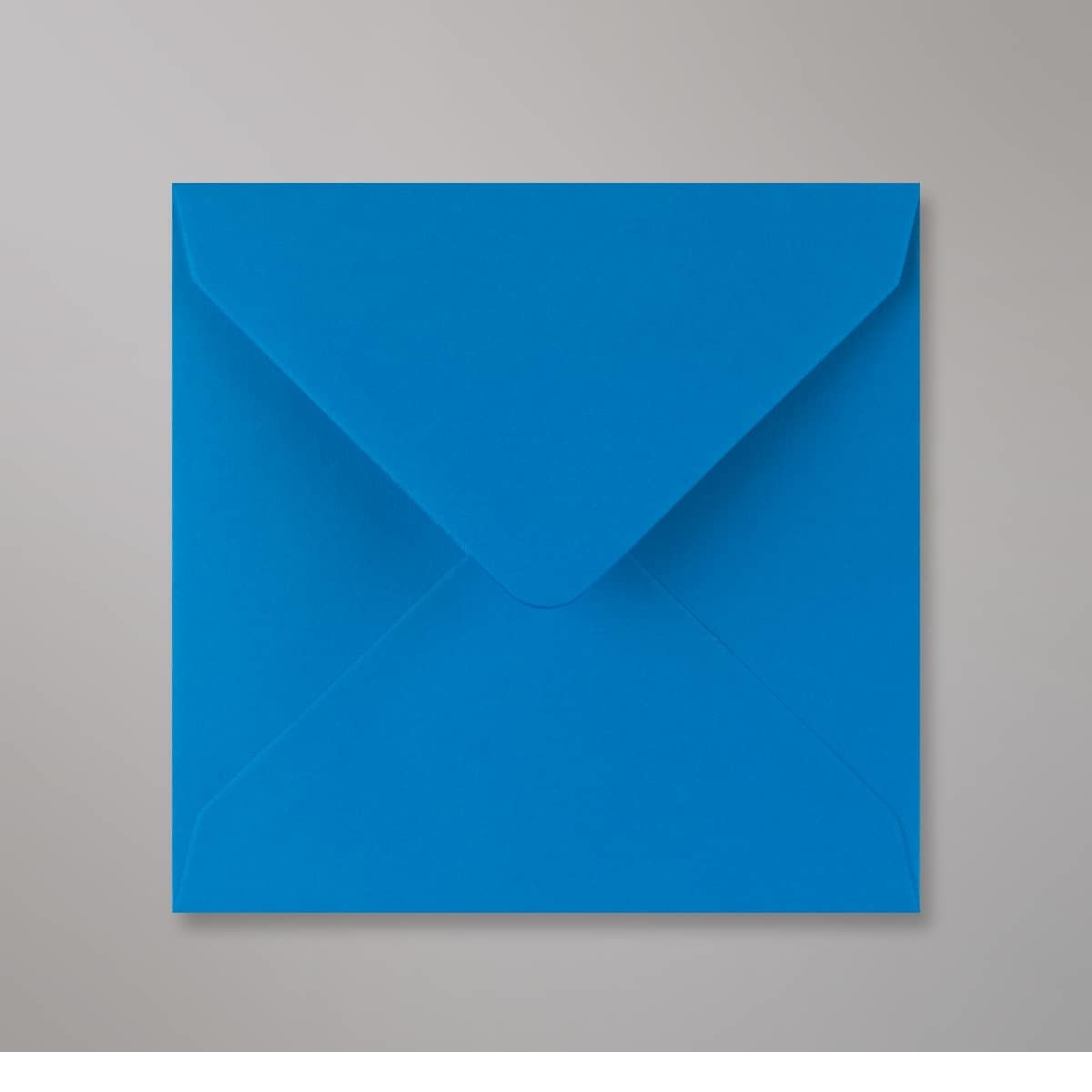 Enveloppe bleue martin-pêcheur 130x130 mm