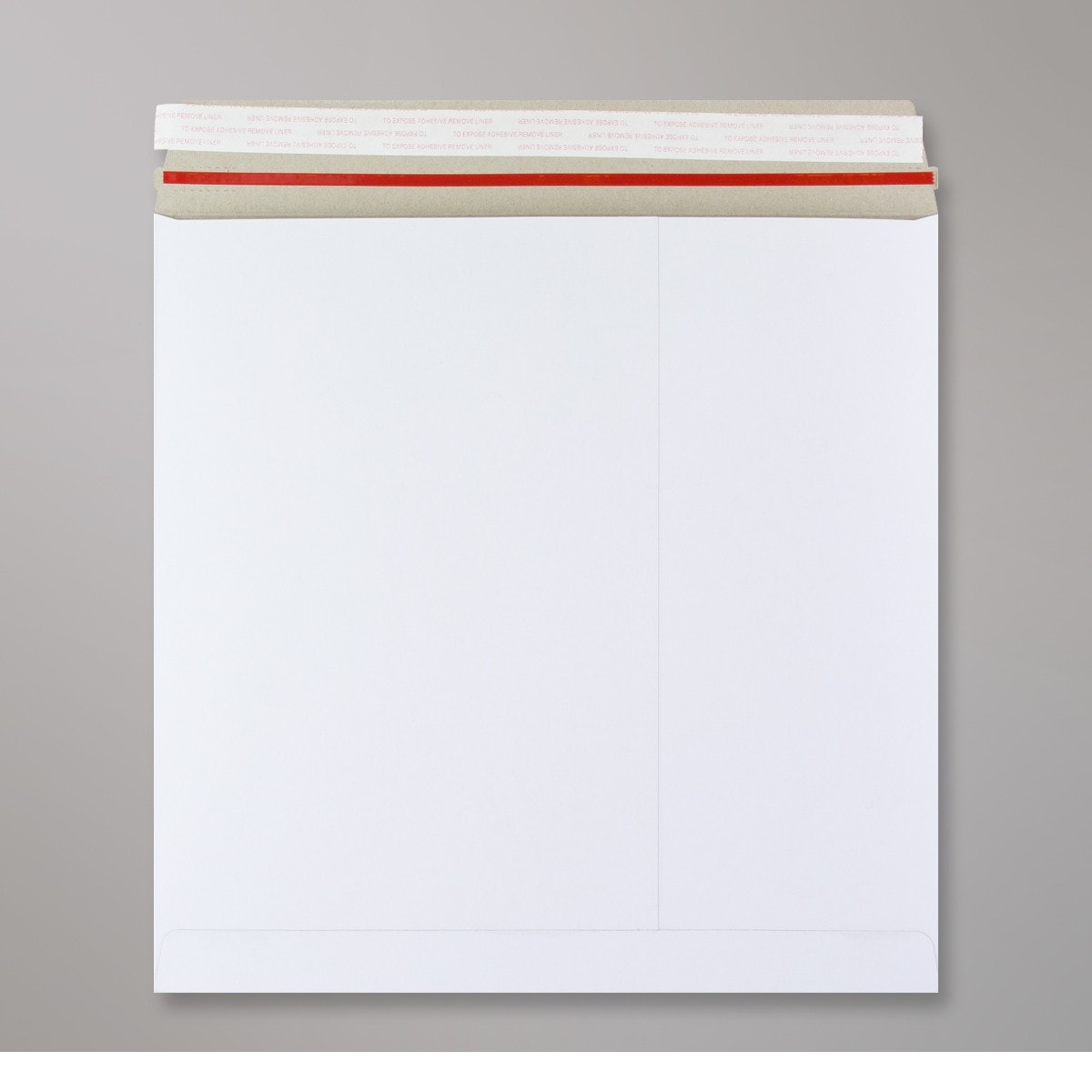 Enveloppe blanche tout en carton 300x300 mm