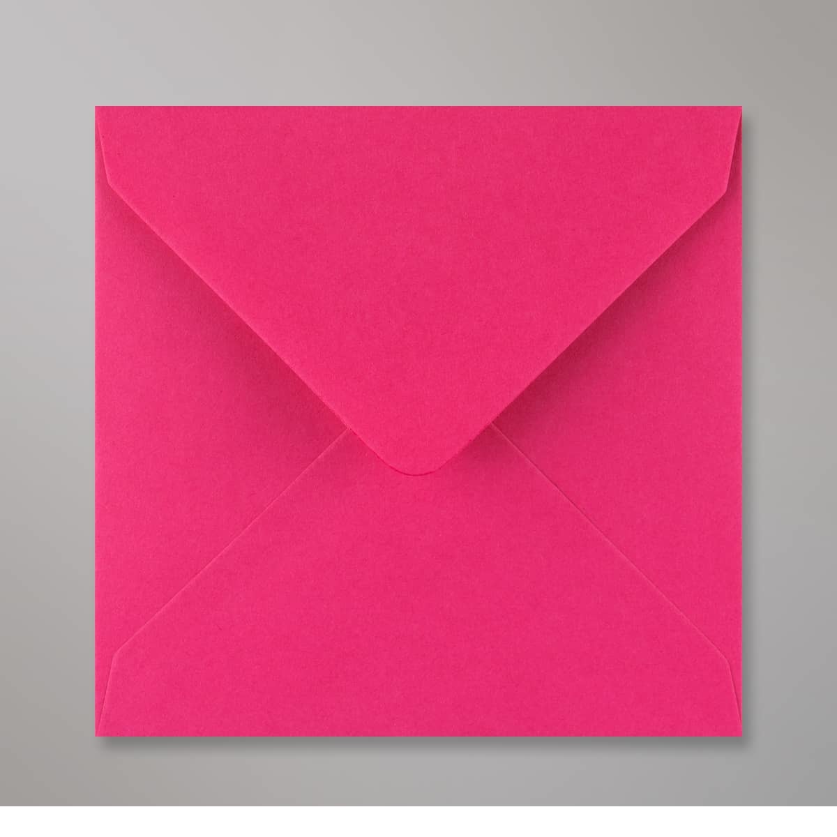 Enveloppe rose fuchsia 140x140 mm