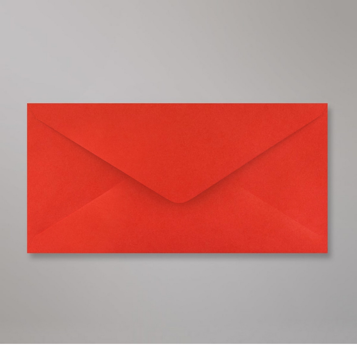 Enveloppe rouge coquelicot 110x220 mm (DL)