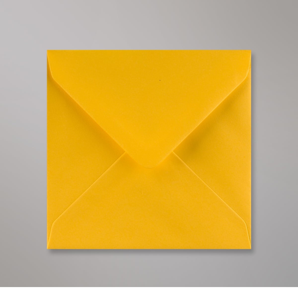 Enveloppe jaune doré 130x130 mm