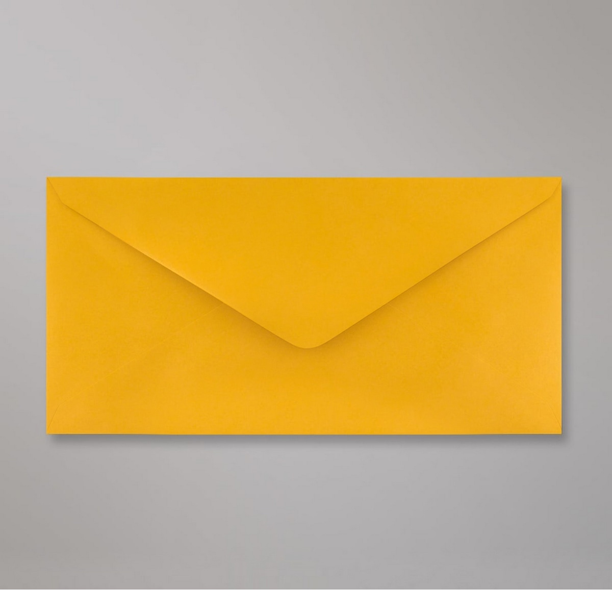 Enveloppe jaune doré 110x220 mm (DL)