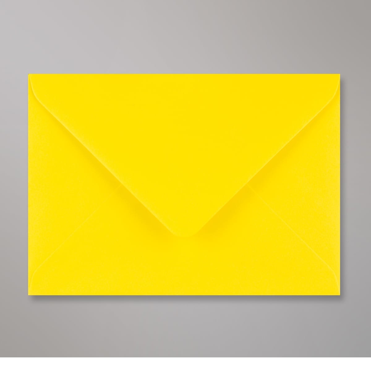 Enveloppe jaune jonquille 125x175 mm