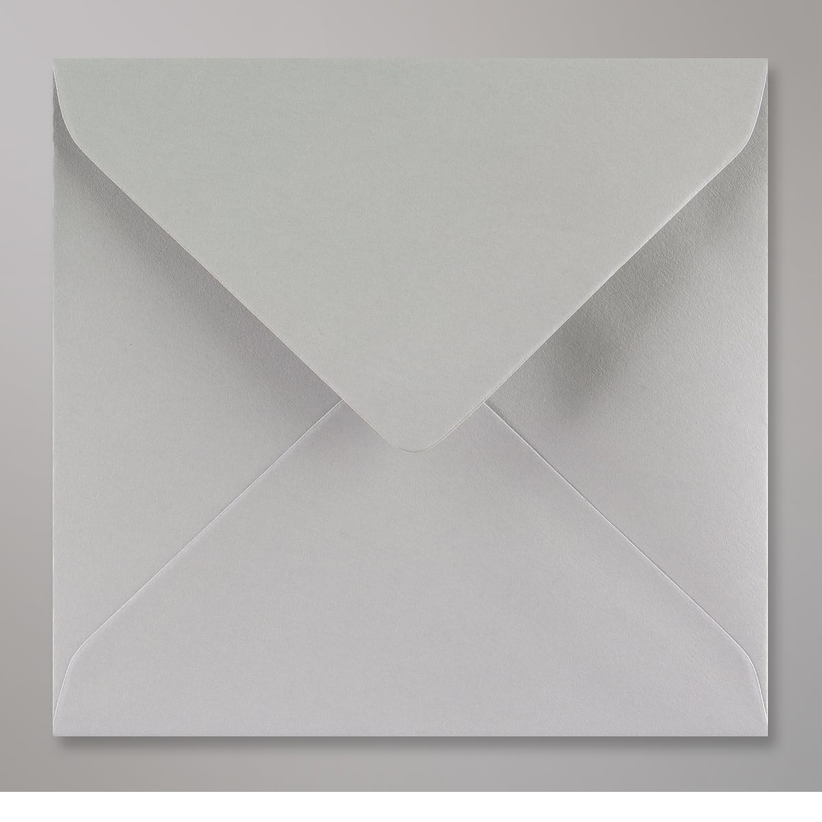Enveloppe grise claire 155x155 mm
