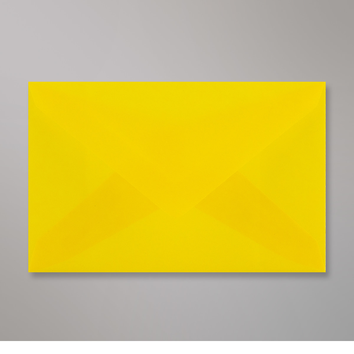 Enveloppe transparente jaune 62x98 mm