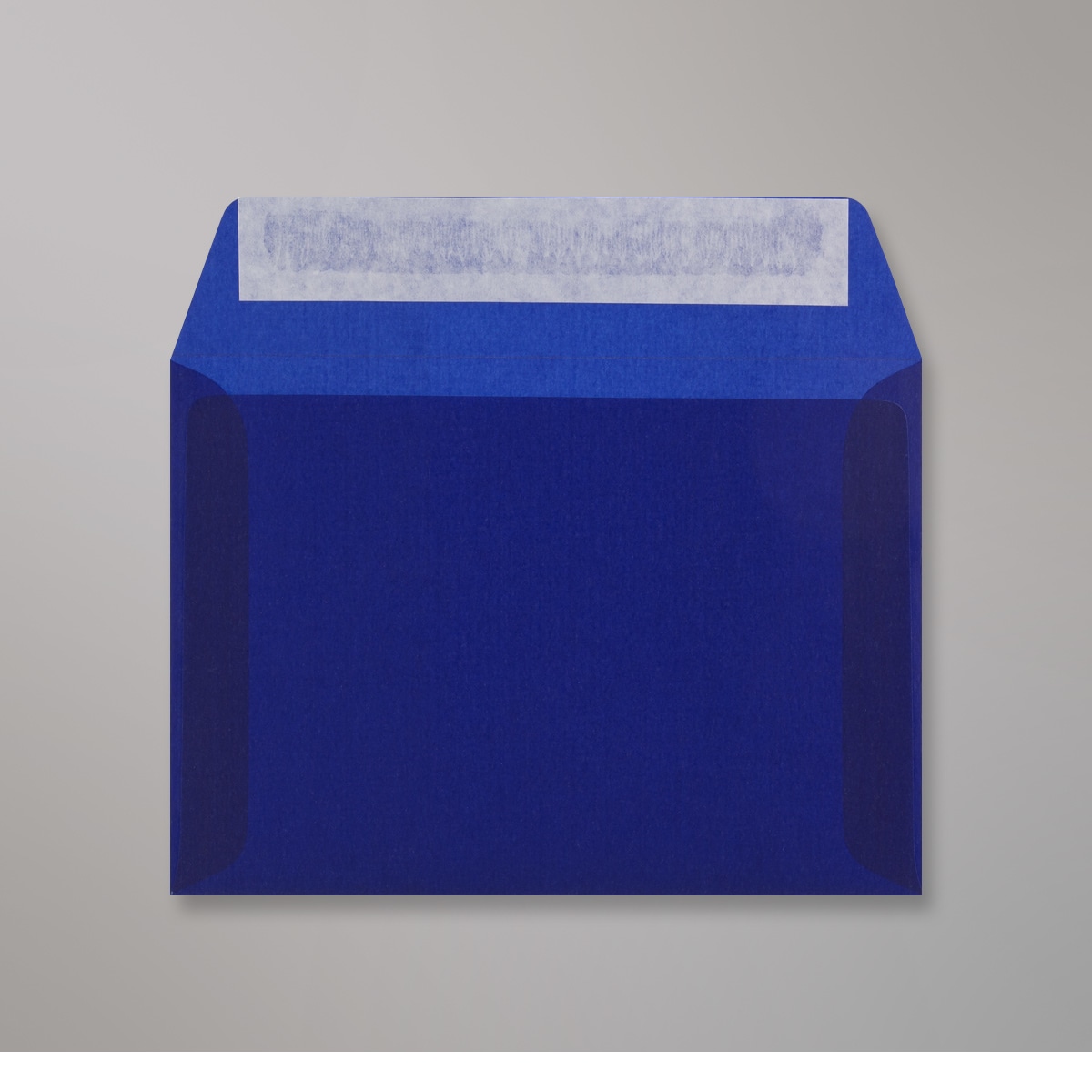 Enveloppe transparente bleue foncée 114x162 mm (C6)