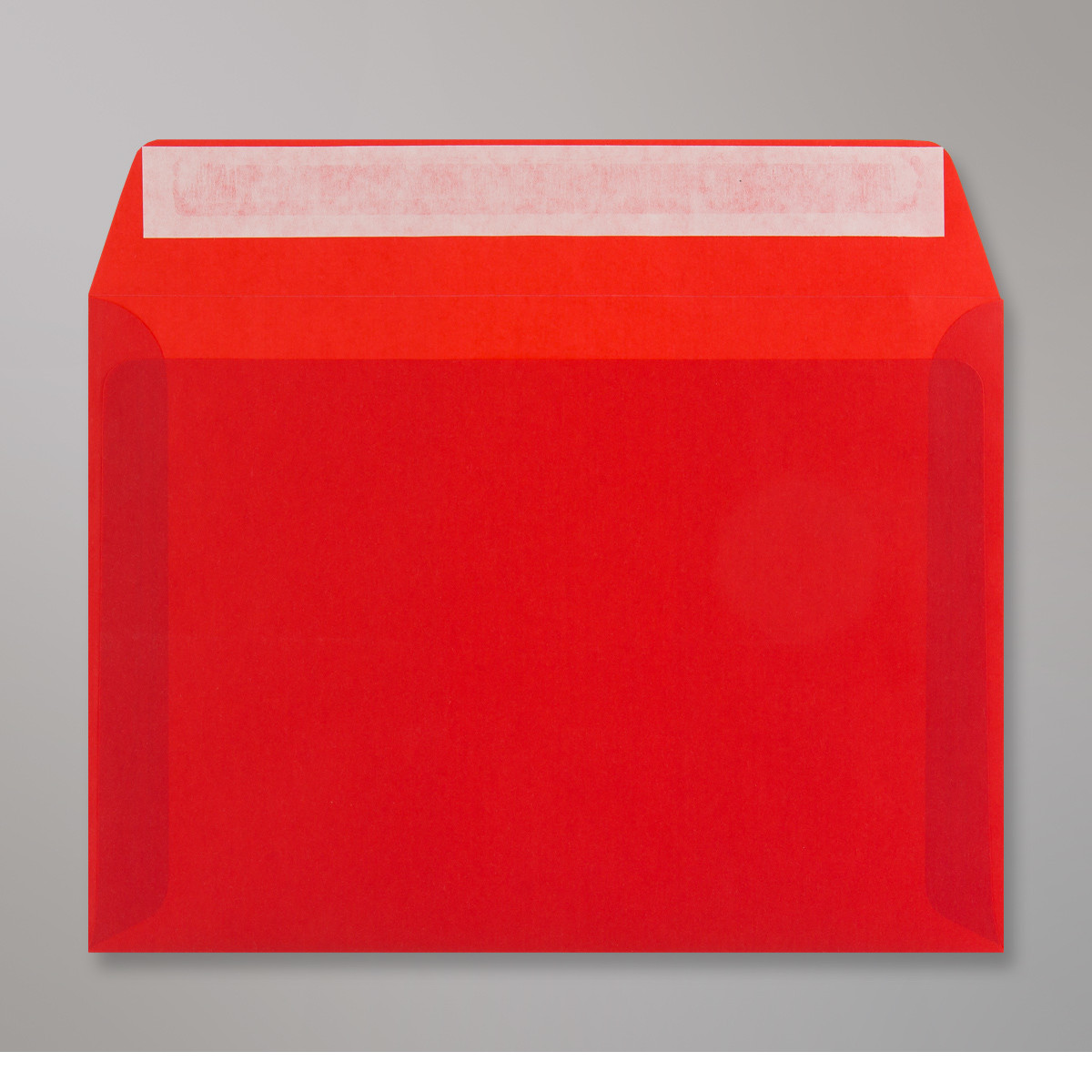 Enveloppe transparente rouge 162x229 mm (C5)