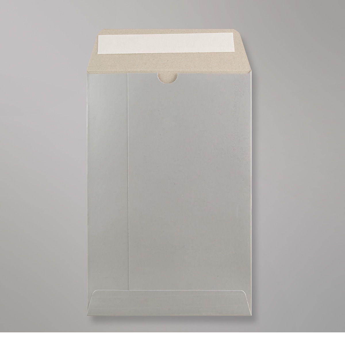 Enveloppe argent tout en carton 235x162 mm