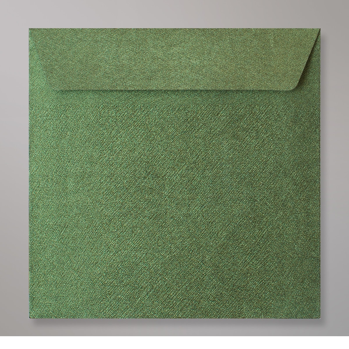 Enveloppe à grains verte foncée 130x130 mm
