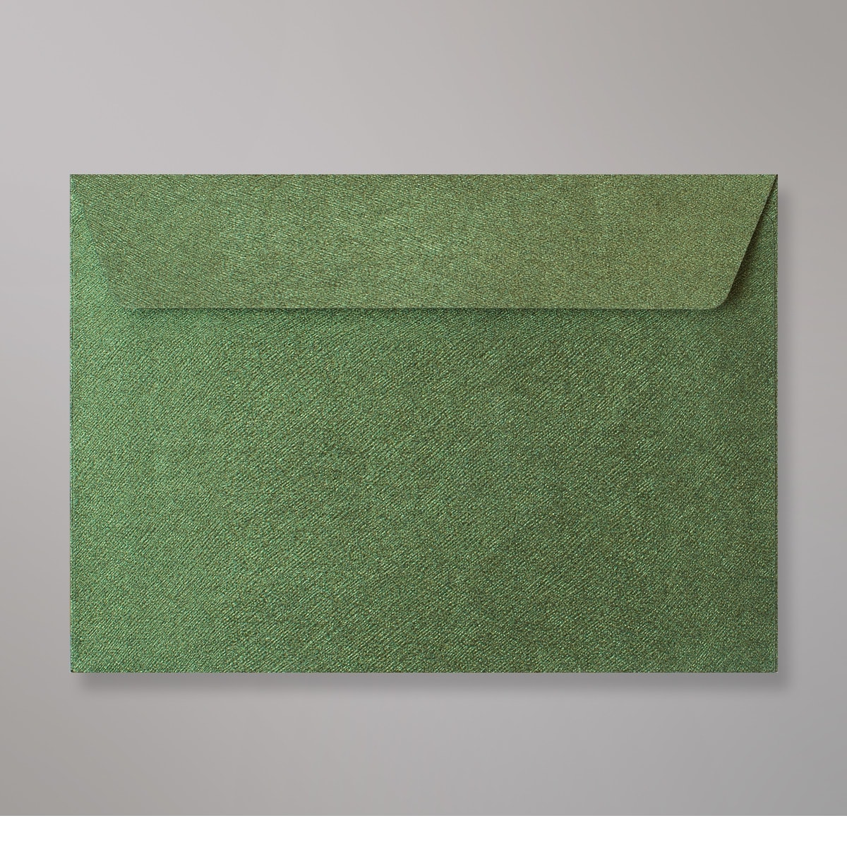 Enveloppe à grains verte foncée 162x229 mm (C5)