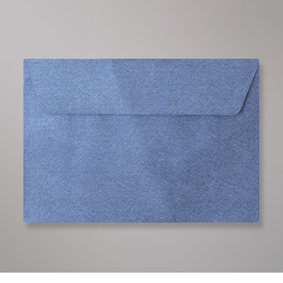 Enveloppe à grains bleue roi 114x162 mm (C6)