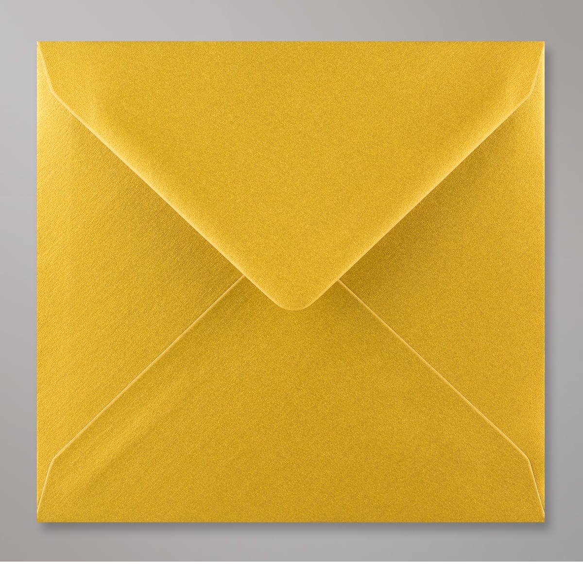 Enveloppe or métalisée 155x155 mm